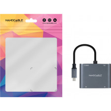 Nanocable 10.16.4305 adaptador gráfico USB Cinzento