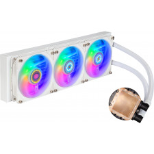 Cooler Master MasterLiquid PL360 Flux White Edition Caixa de computador Kit de arrefecimento líquido 12 cm Branco