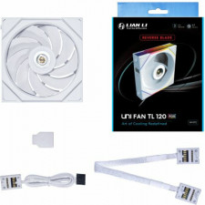 Lian Li 12RTL1W Sistema de Arrefecimento de Computador Caixa de computador Ventoinha 12 cm Branco 1 unidade(s)