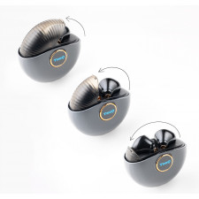 TooQ Snail Auscultadores Sem fios Intra-auditivo Chamadas Música Bluetooth Preto, Cinzento