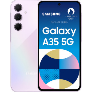 Samsung Galaxy A35 5G 16,8 cm (6.6") Dual SIM híbrido Android 14 USB Type-C 8 GB 256 GB 5000 mAh Lilás