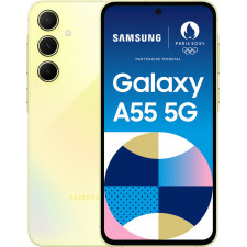 Samsung Galaxy A55 5G 16,8 cm (6.6") Dual SIM híbrido Android 14 USB Type-C 8 GB 128 GB 5000 mAh Amarelo