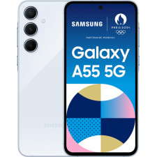 Samsung Galaxy A55 5G 16,8 cm (6.6") Dual SIM híbrido Android 14 USB Type-C 8 GB 256 GB 5000 mAh Azul