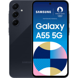 Samsung Galaxy A55 5G 16,8 cm (6.6") Dual SIM híbrido Android 14 USB Type-C 8 GB 256 GB 5000 mAh Azul marinho