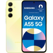Samsung Galaxy A55 5G 16,8 cm (6.6") Dual SIM híbrido Android 14 USB Type-C 8 GB 256 GB 5000 mAh Amarelo