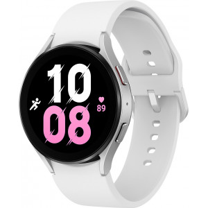 Samsung Galaxy Watch5 3,56 cm (1.4") OLED 44 mm Digital 450 x 450 pixels Ecrã táctil 4G Prateado Wi-Fi GPS
