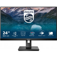 Philips S Line 242S9JML 00 LED display 61 cm (24") 1920 x 1080 pixels Full HD LCD Preto