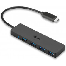 i-tec Advance C31HUB404 hub de interface USB 3.2 Gen 2 (3.1 Gen 2) Type-C 5000 Mbit s Preto