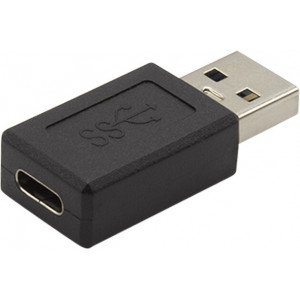 i-tec C31TYPEA adaptador para cabos USB 3.1 Type-C USB 3.0 Type-A Preto