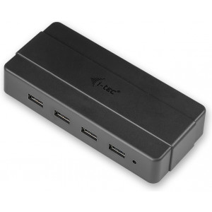 i-tec U3HUB445 hub de interface USB 3.2 Gen 1 (3.1 Gen 1) Type-B 5000 Mbit s Preto