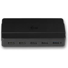 i-tec U3HUB742 hub de interface USB 3.2 Gen 1 (3.1 Gen 1) Type-B 5000 Mbit s Preto