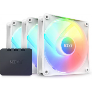 NZXT F120 Core RGB Caixa de computador Ventoinha 12 cm Branco 3 unidade(s)