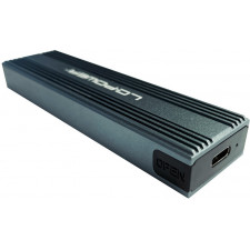 LC-Power LC-M2-C-MULTI-3 Caixa para Discos Rígidos Compartimento SSD Antracite M.2