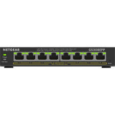 NETGEAR 8-Port Gigabit Ethernet High-Power PoE+ Plus Switch (GS308EPP) Gerido L2 L3 Gigabit Ethernet (10 100 1000) Power over