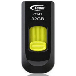 Team Group C141 unidade de memória USB 32 GB USB Type-A 2.0 Preto, Amarelo