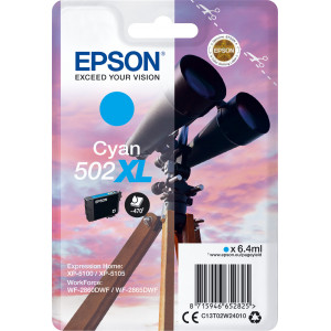 Epson 502XL tinteiro 1 unidade(s) Original Rendimento alto (XL) Ciano