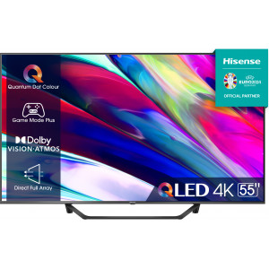 Hisense 55A7KQ TV 139,7 cm (55") 4K Ultra HD Smart TV Wi-Fi Preto 330 cd m²