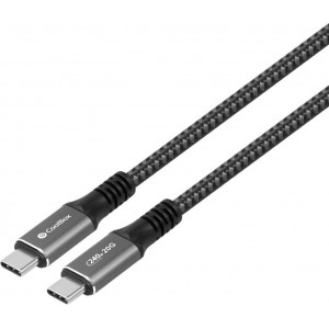CoolBox COO-CAB-UC-240W cabo USB 1,2 m USB 3.2 Gen 2 (3.1 Gen 2) USB C Cinzento