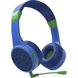Hama Teens Guard Auscultadores Sem fios Fita de cabeça Chamadas Música Bluetooth Azul