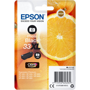 Epson Oranges C13T33614012 tinteiro 1 unidade(s) Original Rendimento alto (XL) Foto preto