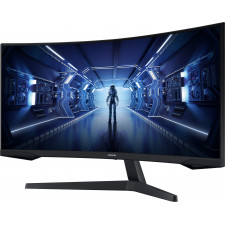 Samsung Odyssey G55T monitor de ecrã 86,4 cm (34") 3440 x 1440 pixels UltraWide Dual Quad HD LED Preto