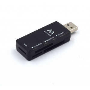 Ewent EW1049 leitor de cartões USB 2.0 Preto