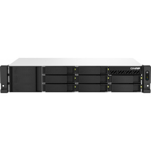 QNAP TS-864EU-RP-8G servidor NAS e de armazenamento Rack (2U) Ethernet LAN Preto