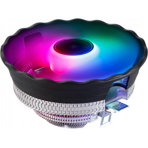 UNYKAch UK532023 Sistema de Arrefecimento de Computador Processador Arrefecimento a ar 12 cm Preto, Cinzento, Transparente 1