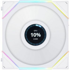 Lian Li 12RTLLCD1W Sistema de Arrefecimento de Computador Caixa de computador Ventoinha 12 cm Branco 1 unidade(s)