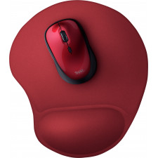 Trust 20429 tapete de rato Vermelho