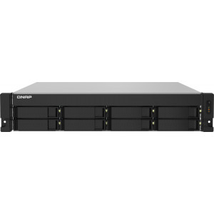 QNAP TS-832PXU-RP NAS Rack (2U) Annapurna Labs AL324 4 GB DDR4 0 TB QNAP Turbo System Preto
