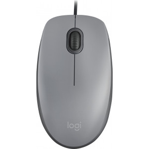 Logitech M110 rato Escritório Ambidestro USB Type-A Ótico 1000 DPI