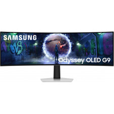 Samsung S49DG934SU monitor de ecrã 124,5 cm (49") 5120 x 1440 pixels Dual QHD OLED Prateado