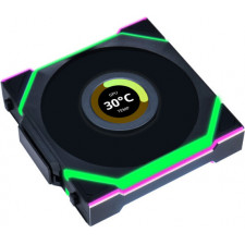 Lian Li UNI FAN SL Wireless LCD 120 Caixa de computador Ventoinha 12 cm Preto 1 unidade(s)
