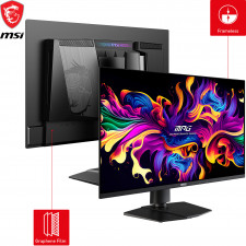 MSI MPG 271QRXDE QD-OLED monitor de ecrã 67,3 cm (26.5") 2560 x 1440 pixels Wide Quad HD Preto