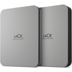 LaCie Mobile Drive (2022) disco externo 2 TB 2.5" USB Type-C 3.2 Gen 1 (3.1 Gen 1) Prateado