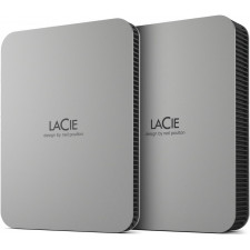 LaCie Mobile Drive (2022) disco externo 2 TB 2.5" USB Type-C 3.2 Gen 1 (3.1 Gen 1) Prateado