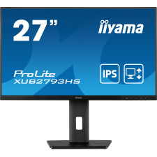iiyama ProLite XUB2793HS-B7 monitor de ecrã 68,6 cm (27") 1920 x 1080 pixels Full HD LED Preto