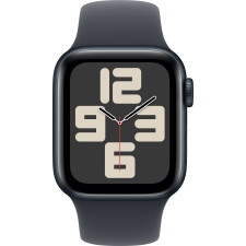 Apple Watch SE OLED 40 mm Digital 324 x 394 pixels Ecrã táctil 4G Preto Wi-Fi GPS