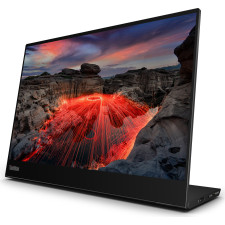 Lenovo ThinkVision M14t monitor de ecrã 35,6 cm (14") 2240 x 1400 pixels 2.2K LED Ecrã táctil Preto