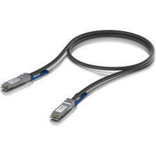 Ubiquiti UACC-DAC-QSFP28-0.5M Cabo InfiniBand Fibra Ótica 0,5 m Preto