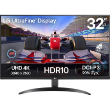 LG 32UR500K-B monitor de ecrã 80 cm (31.5") 3840 x 2160 pixels 4K Ultra HD LCD Preto