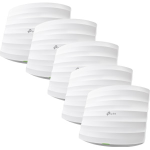 TP-Link Omada EAP245(5-PACK) ponto de acesso WLAN 1750 Mbit s Branco Power over Ethernet (PoE)