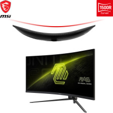 MSI MAG 345CQRDE monitor de ecrã 86,4 cm (34") 3440 x 1440 pixels UltraWide Dual Quad HD Preto