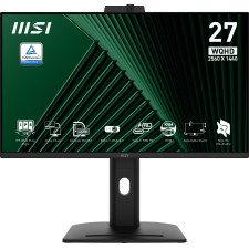MSI Pro MP275QPDG monitor de ecrã 68,6 cm (27") 2560 x 1440 pixels Wide Quad HD LCD Preto