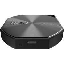 MSI DATAMAG 20GBPS 2TB disco ssd externo USB Type-C USB 3.2 Gen 2x2 Preto