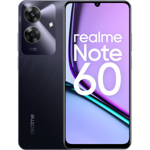 realme Note 60 17,1 cm (6.74") Dual SIM Android 14 4G USB Type-C 4 GB 128 GB 5000 mAh Preto, Cor mármore