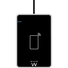 Ewent EW1053 leitor de cartões magnéticos USB Preto