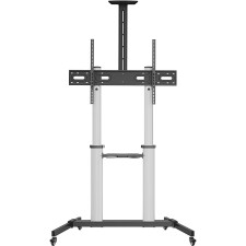 AISENS FT100TE-259 suporte para TV 2,54 m (100") Preto, Prateado