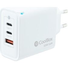 CoolBox COO-CUP-65CCA carregador de dispositivos móveis Universal Branco AC Interior